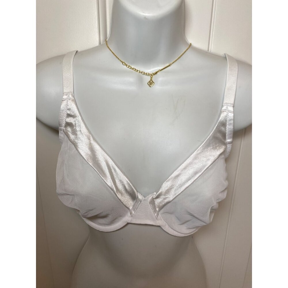 Wingslove See Through Unlined Sheer Lace Bra, Underwire Size‎ 36D - Picture 3 of 7